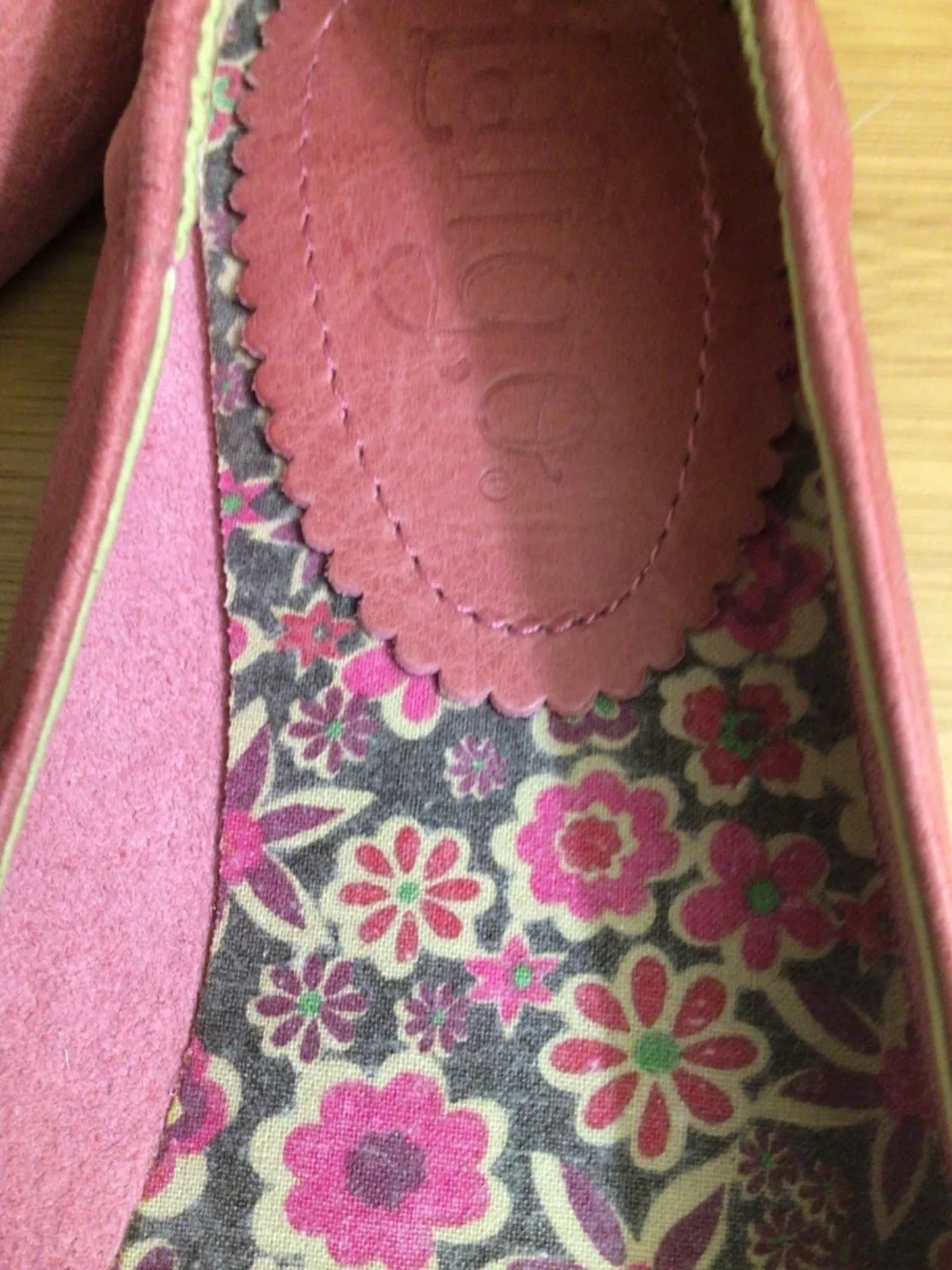 Latigo Leather Shoes Women's Leather Bettie Flats Ballet Size 9,5